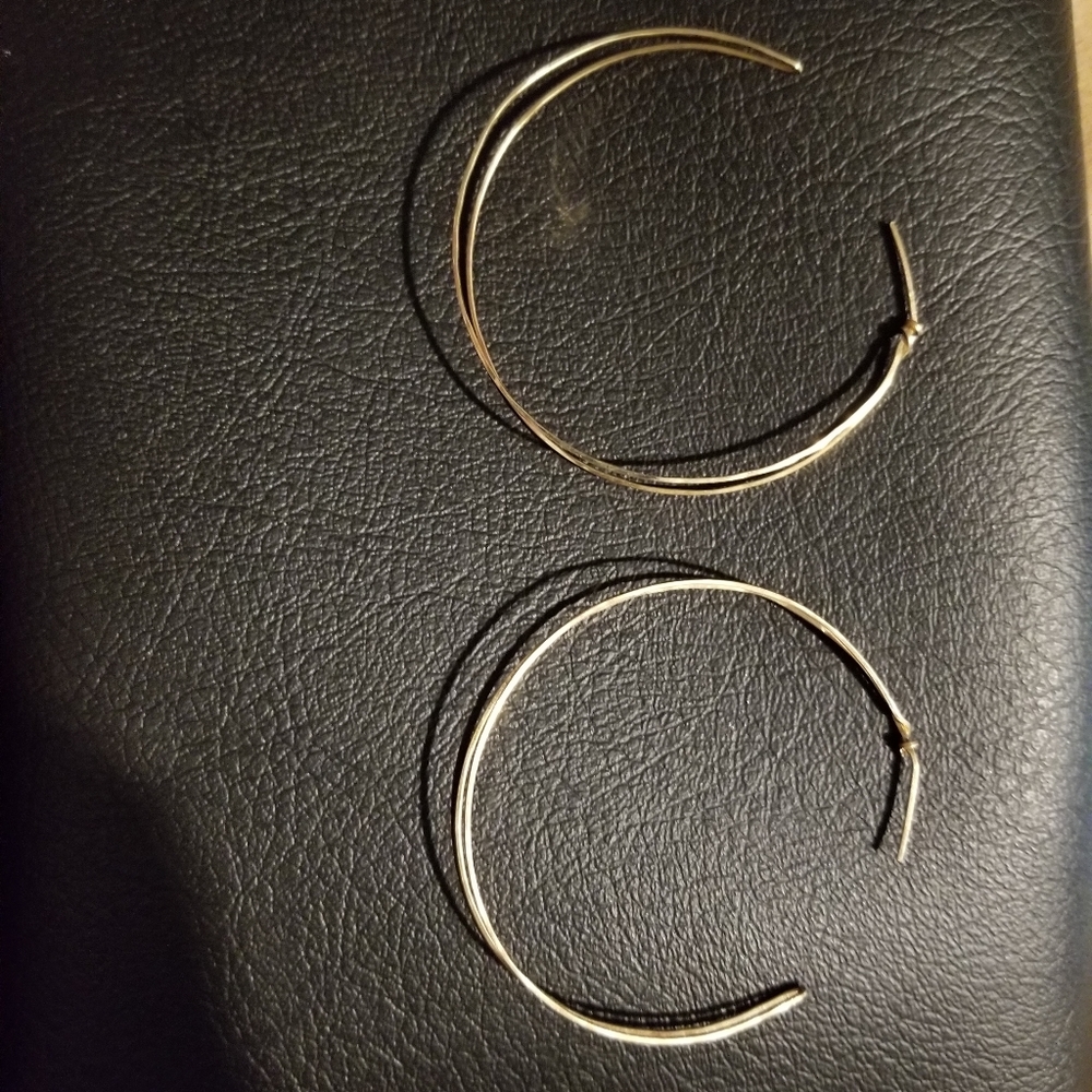 Sarah Briggs  Naked Stand Earrings 14k filled